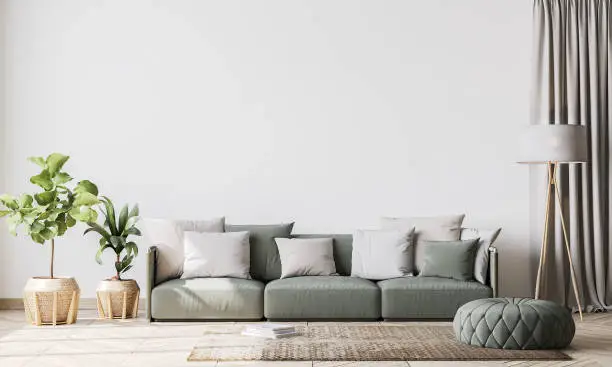 ruimtelijke woning met licht