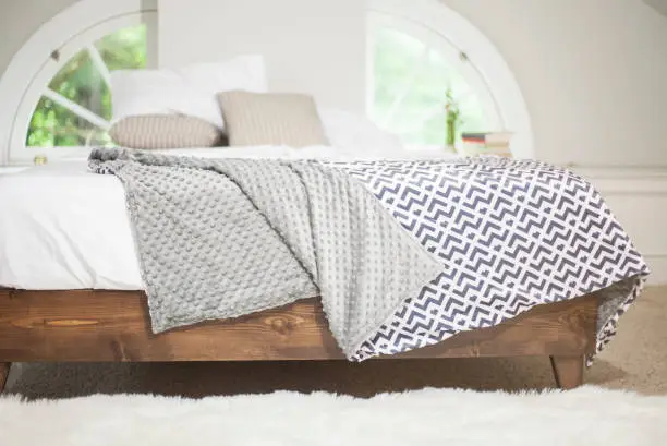 verzwaringsdeken bed